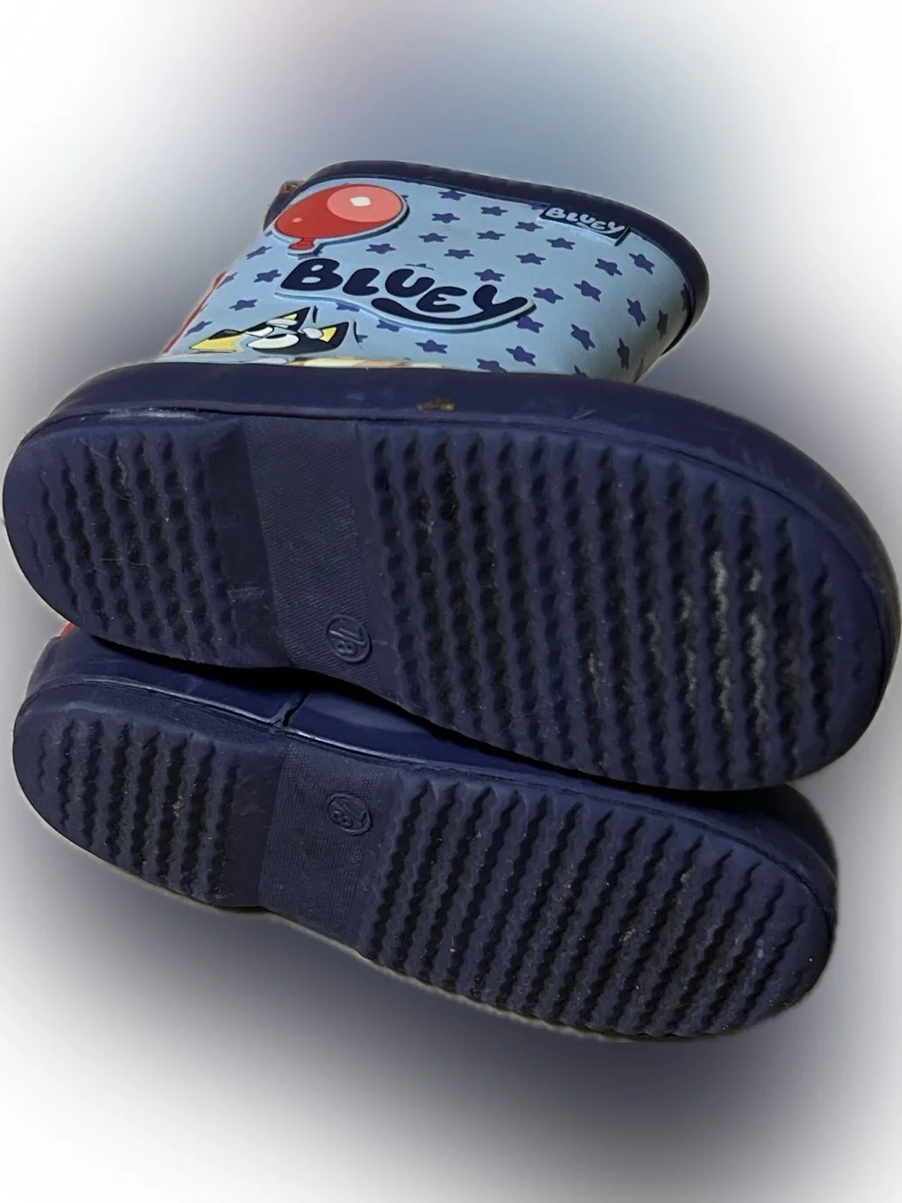 Bluey Todder Size 7-8 Rain Boot